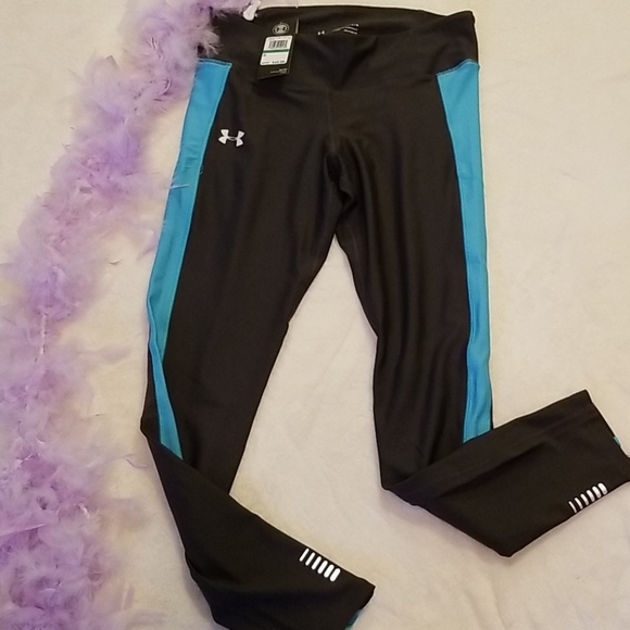 Women's Under Armour Athletic Pants Gray Large NEW - Picture 3 of 7